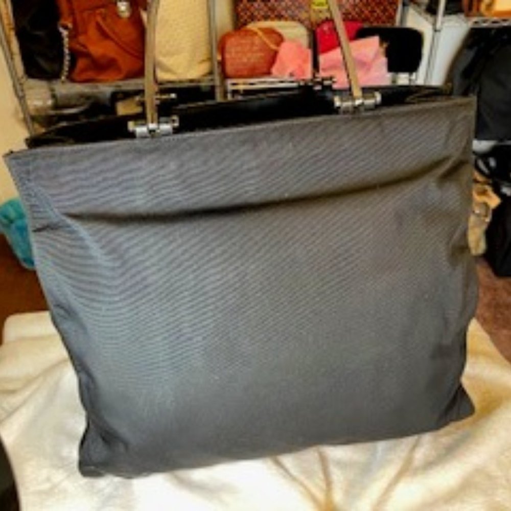 GUCCI EUC NYLON LARGE TOTE